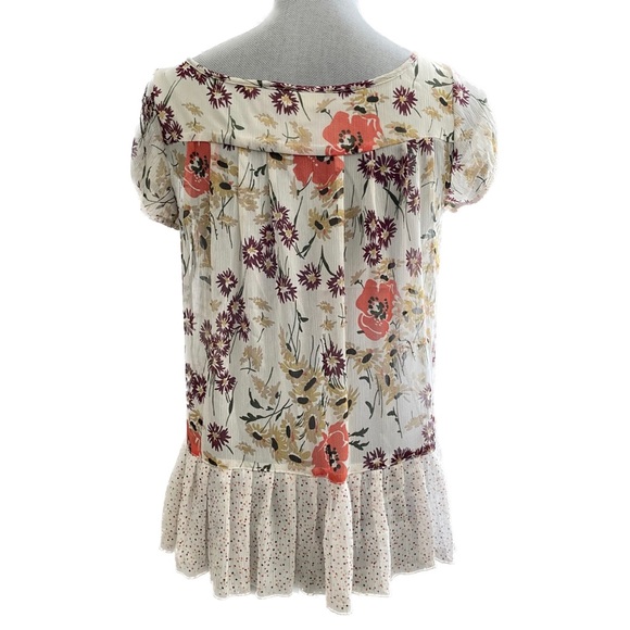 Floral multi-colored blouse. Jovovich Hawk for Target. - Picture 2 of 6
